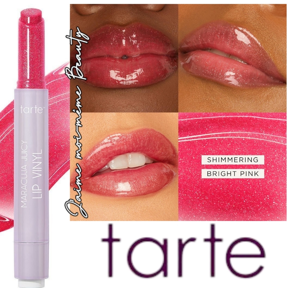 Tarte Maracuja Juicy Lip Vinyl Shimmerglass - Shimmering Bright Pink